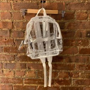 Dc shoes clear mini backpack NWT